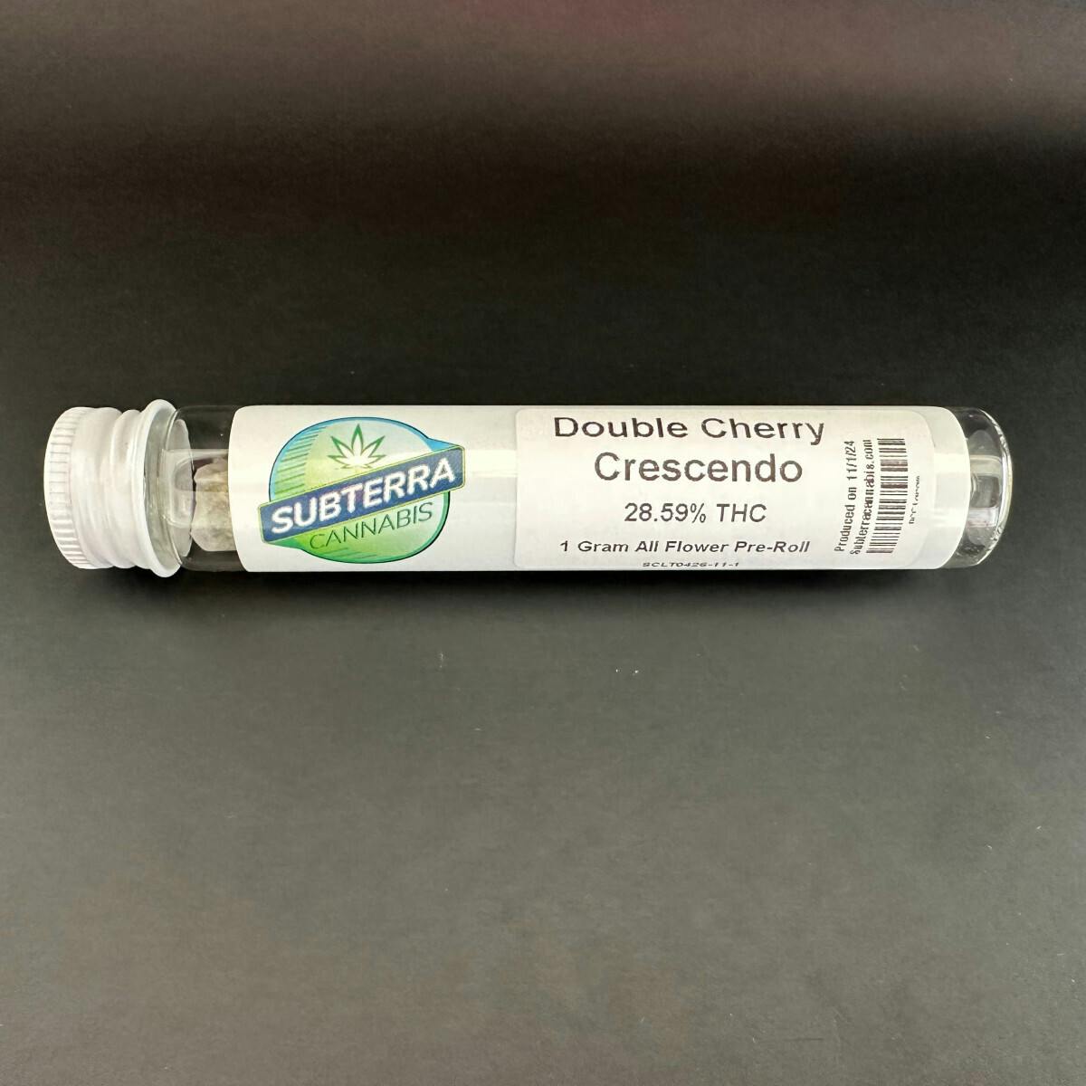 Double Cherry Crescendo (1G) at Five Seasons Cannabis Dispensary White River Junction