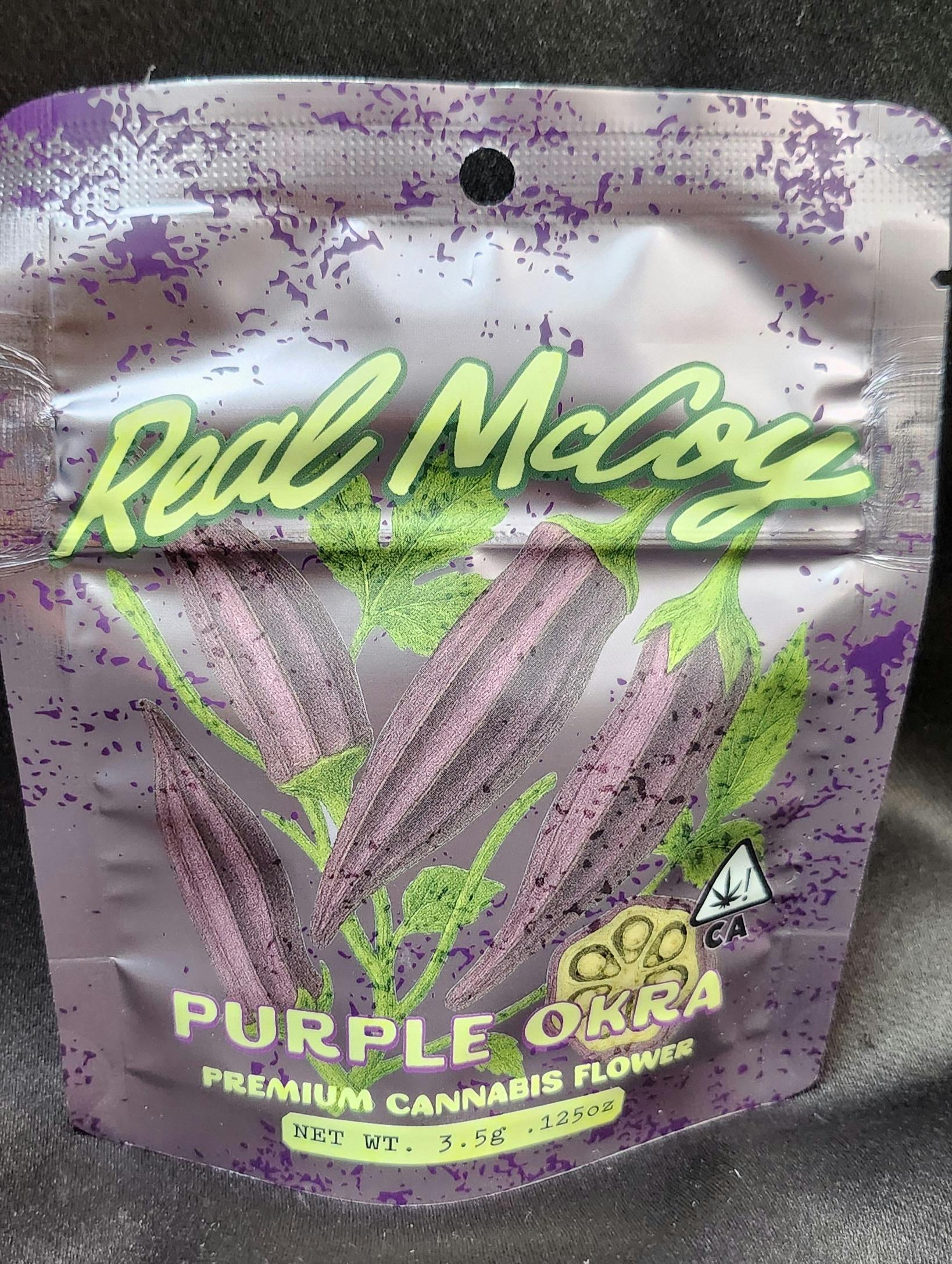 THE REAL MCCOY-: Purple Okra: Sherbanger