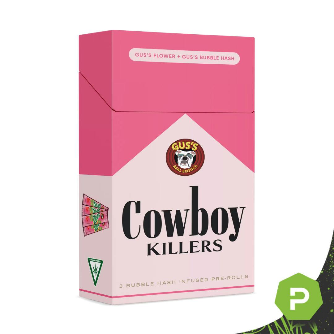 Cowboy Killers | Zoot Roll-Ups | Hash Infused Joints | 1g ea | 3pk