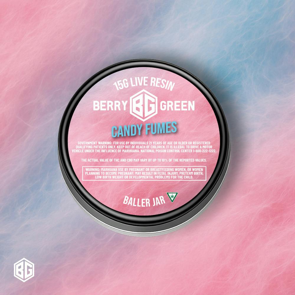 Berry Green | 15g Live Resin | Candy Fumes