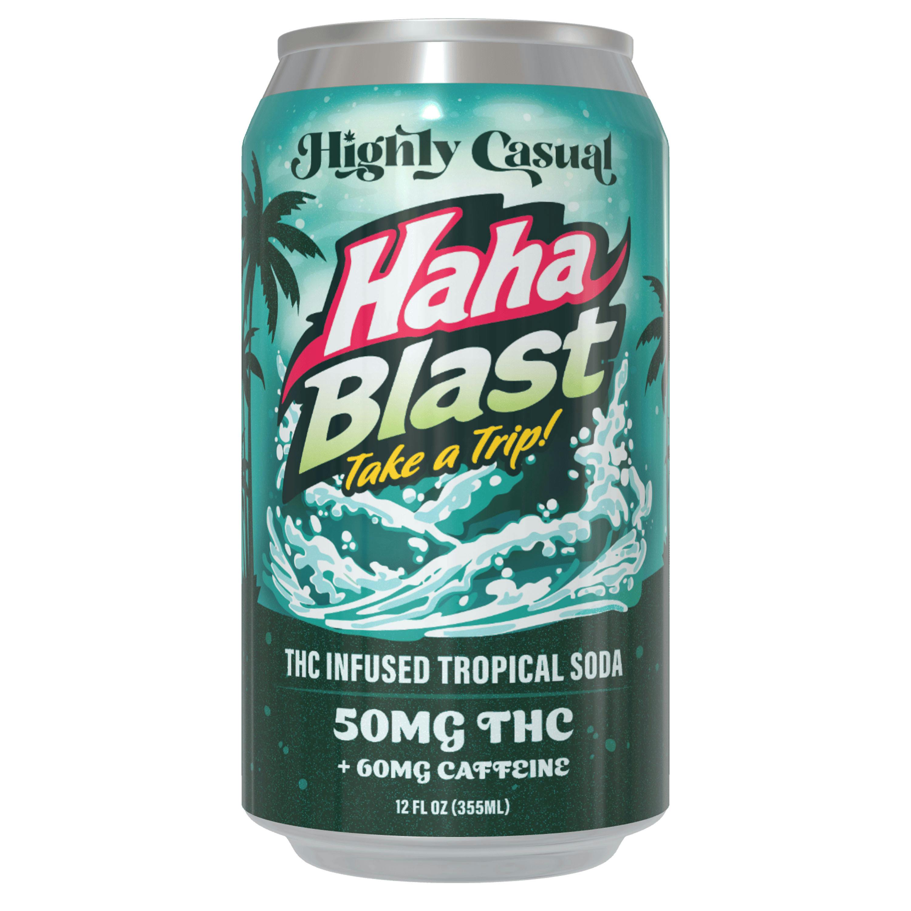 Highly Casual - 50mg Soda - HaHa Blast