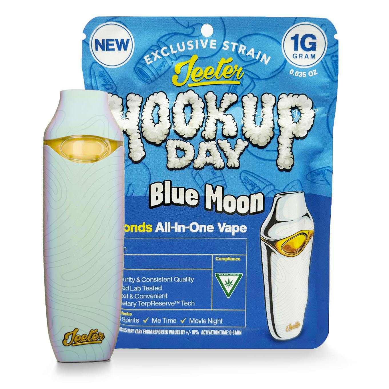 Jeeter - 1g Liquid Diamond Disposable Vape - Blue Moon
