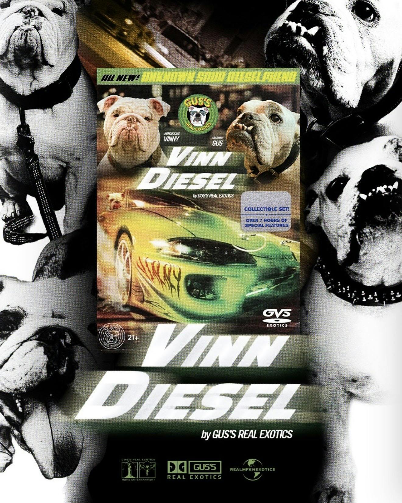Gus's Real Exotics - Vinn Diesel
