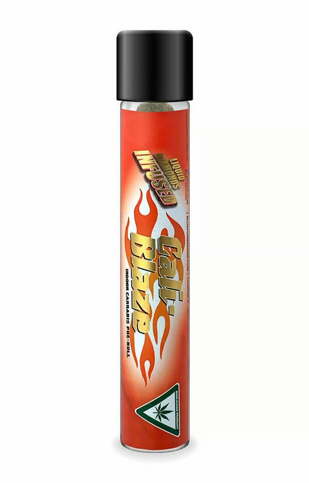 Cali-Blaze - 1.2g Infused Preroll - Peach