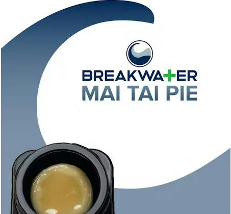 Mai Tai Pie | Live Hash Rosin Thumbprint | Concentrate | 1g