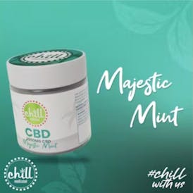Chill Medicated | Majestic Mint | CBD Body Rub (2000mg)