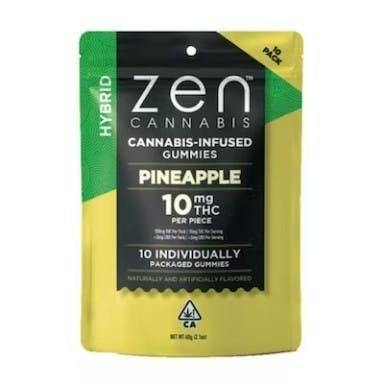 Pineaple Hybrid 10-Pack Gummies