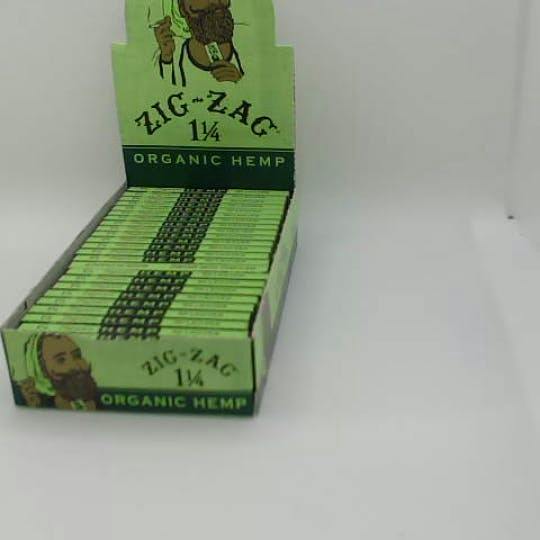 Zig Zag - Paper. Organic Hemp ZigZag1.25S