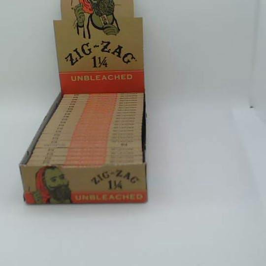 NO Brand Info - Paper. Unbleached. ZigZag 1.25S