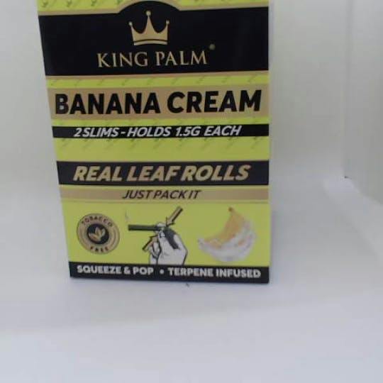 NO Brand Info - Leaf Roll. Bannana Cream. King Palm