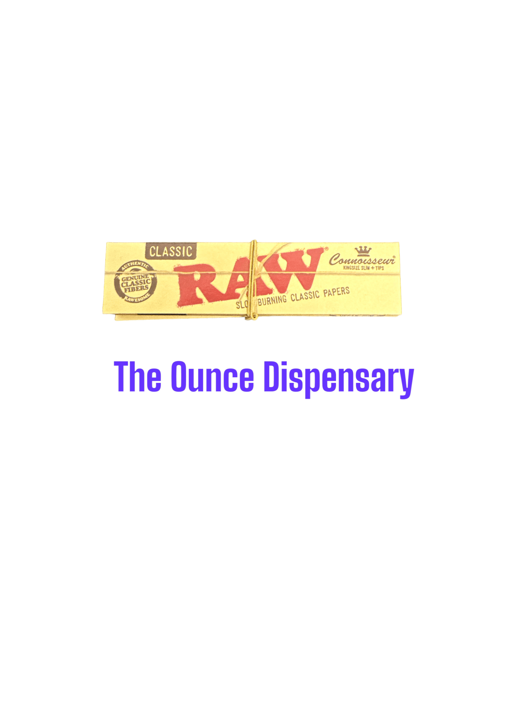Raw - Raw Classic Connoisseur king size Slims with Tips