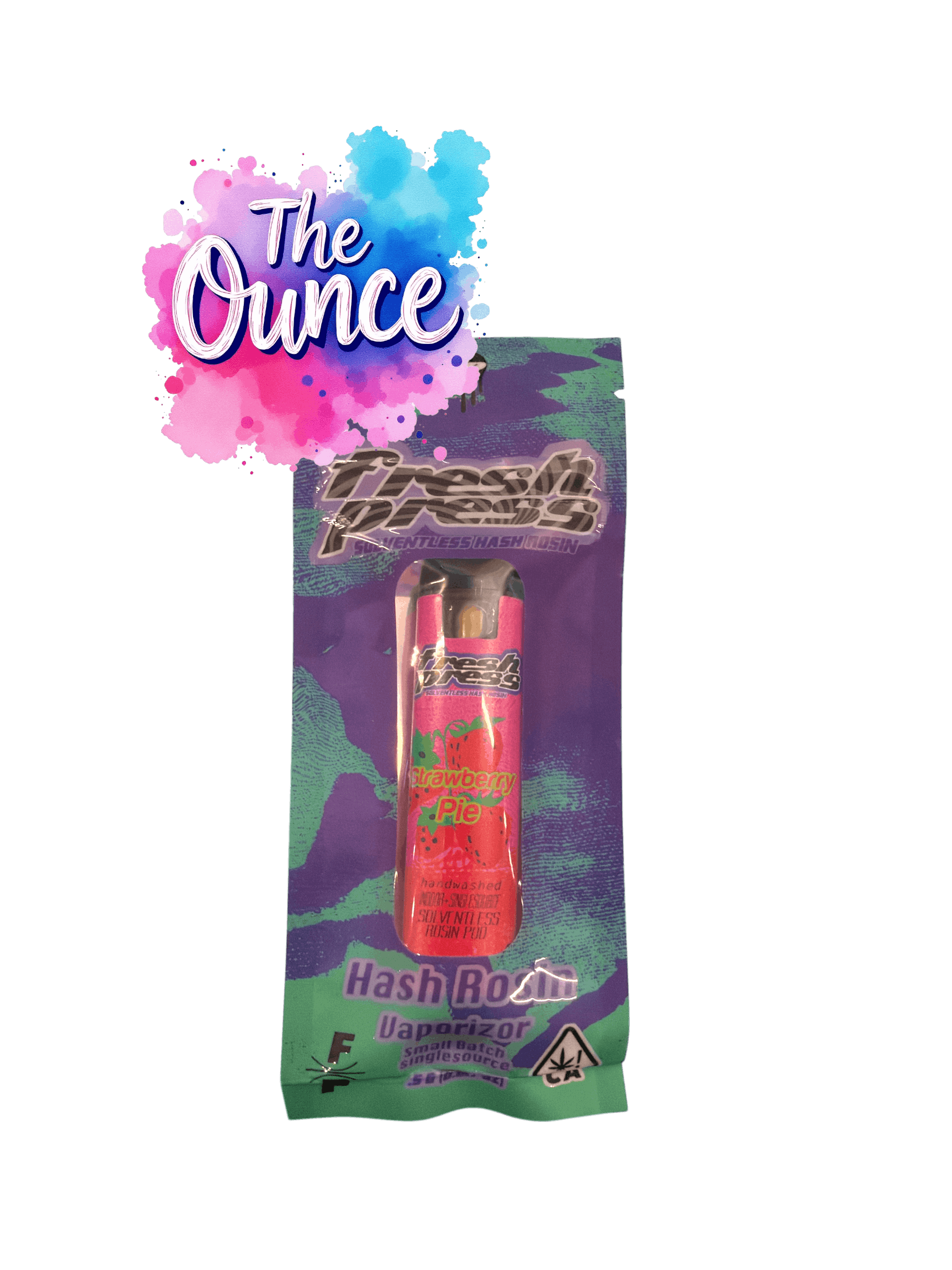 Fress Press -: Strawberry Pie - - . - - 0.5 Items