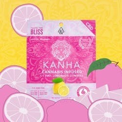 [Kanha] CBD Gummies - 1:1 - Pink Lemonade (I)