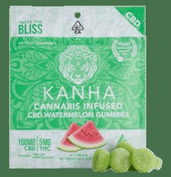 [Kanha] CBD Gummies - 20:1 - Watermelon (H)