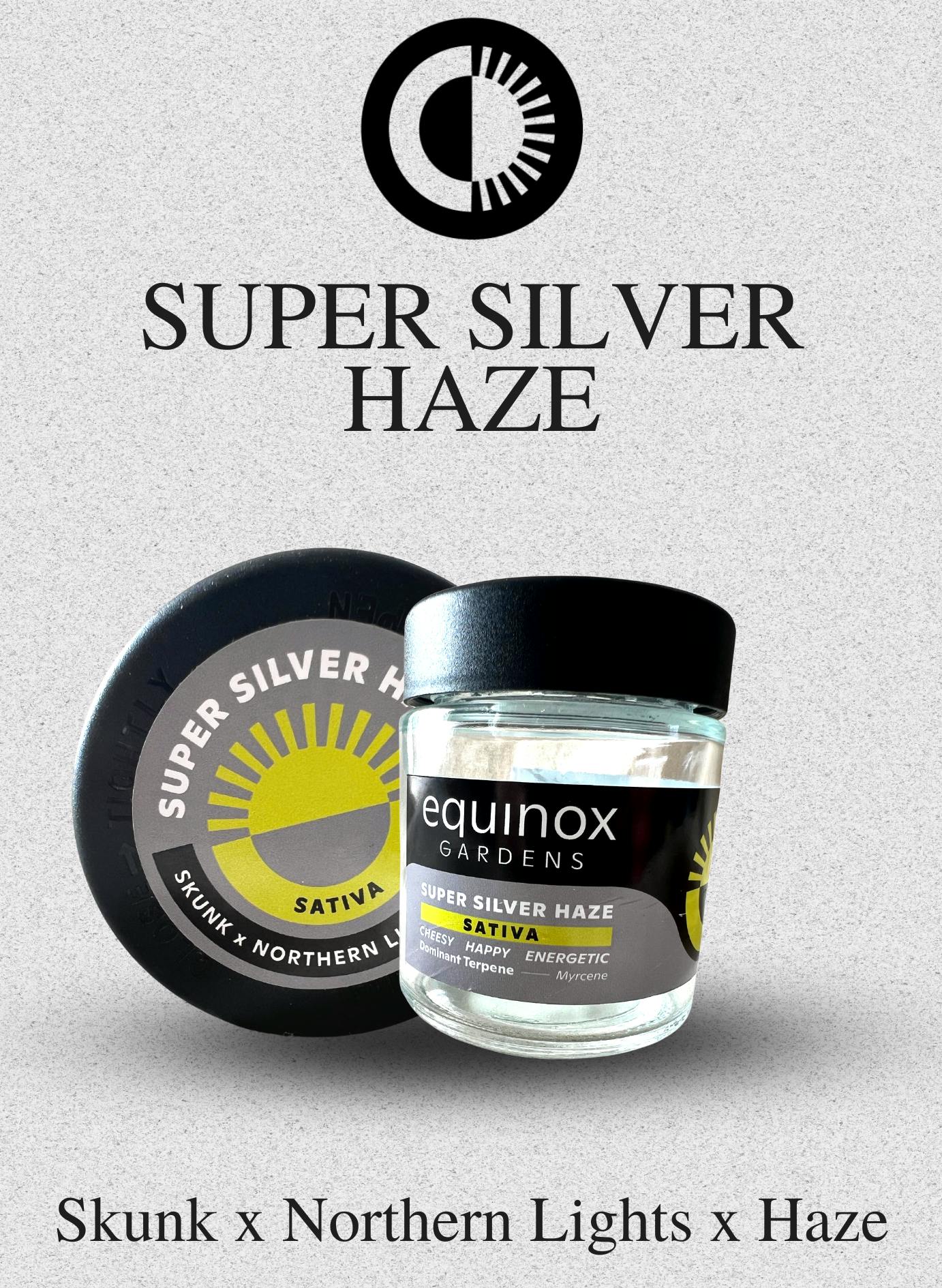 Super Silver Haze Small Buds 28g - Equinox