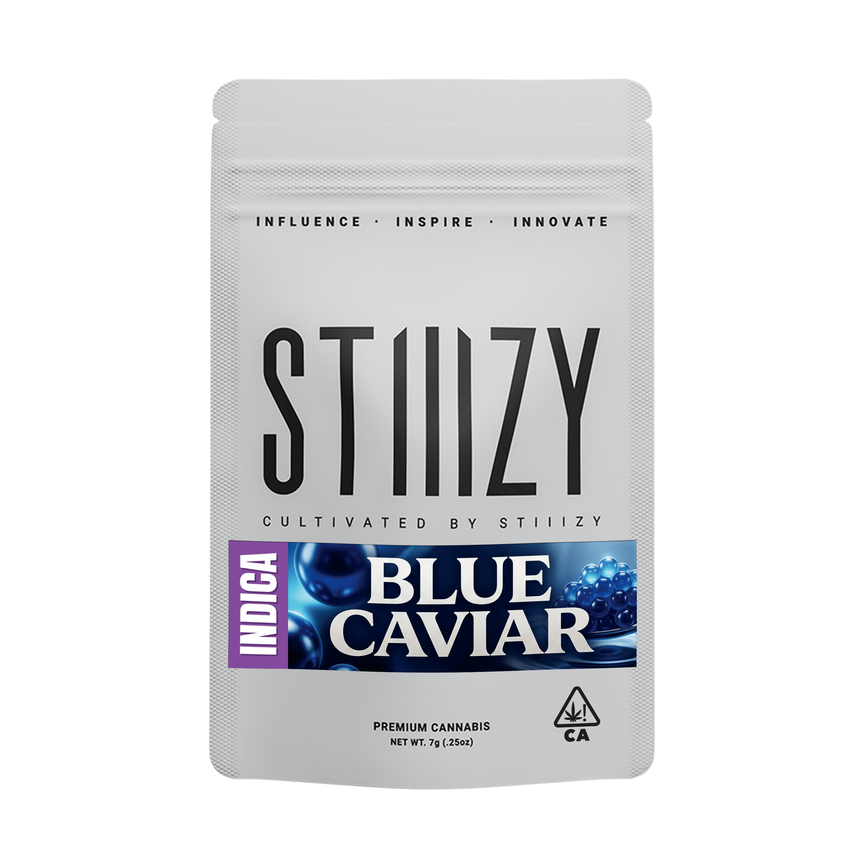 STIIIZY - White: Label - Blue Caviar
