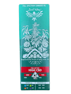 Bird Valley - Feel Better High CBD Tincture
