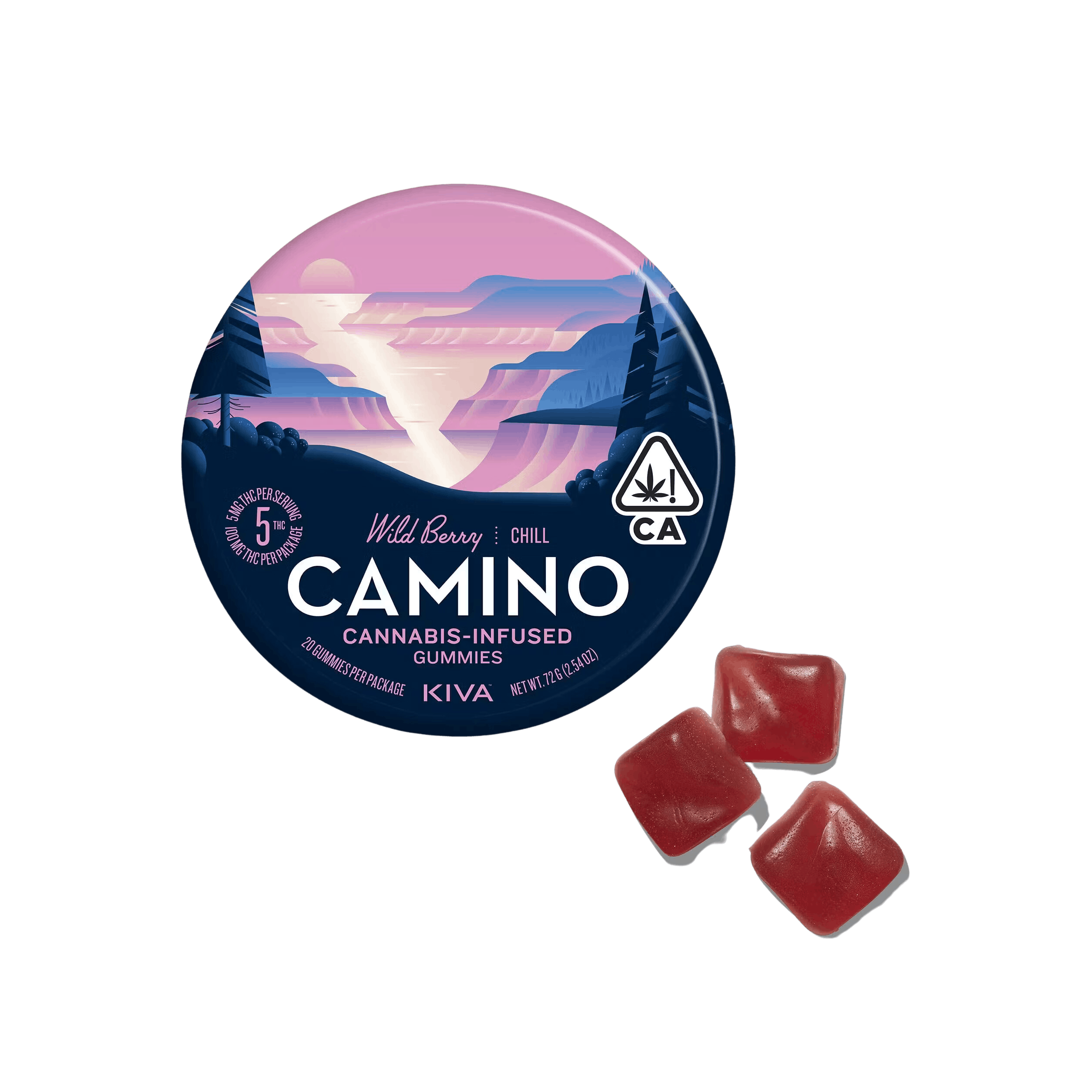 100mg Wild Berry Gummies