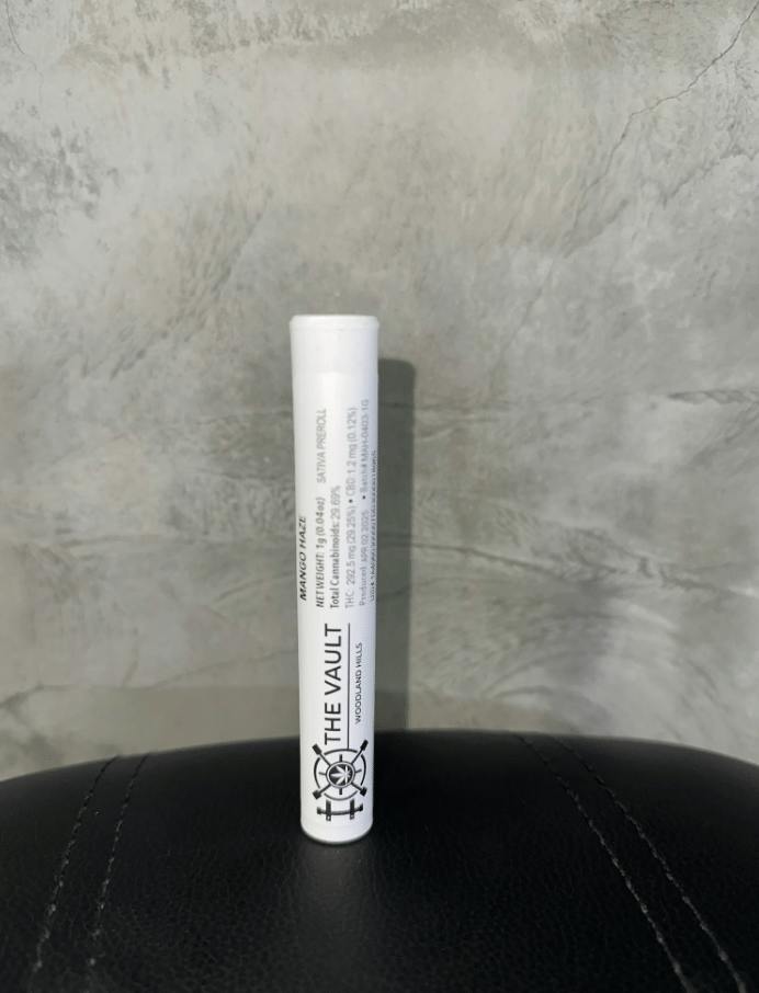 High Pack Distro - 1g Blockberry The Vault Preroll