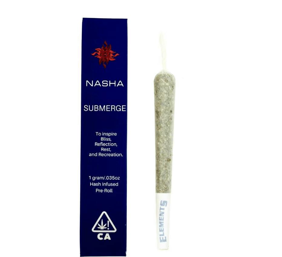 NASHA - 1g Black Magic x Grape Jam Preroll