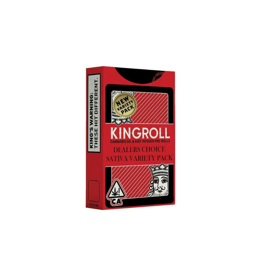 KingRoll - 3g 4pk Mixed Sativa Variety Pack #9 Prerolls