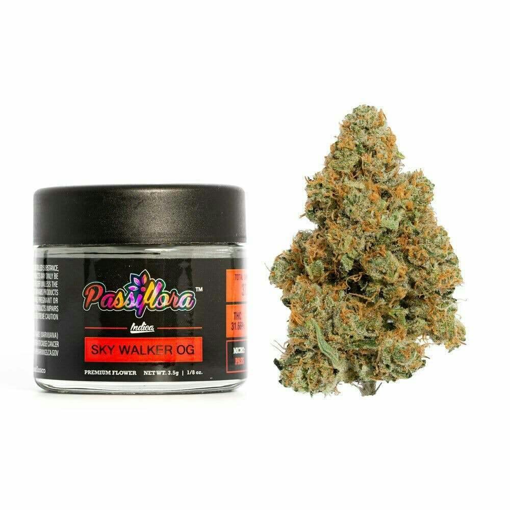 3.5g Skywalker OG Flower Passiflora - 3.5 grams