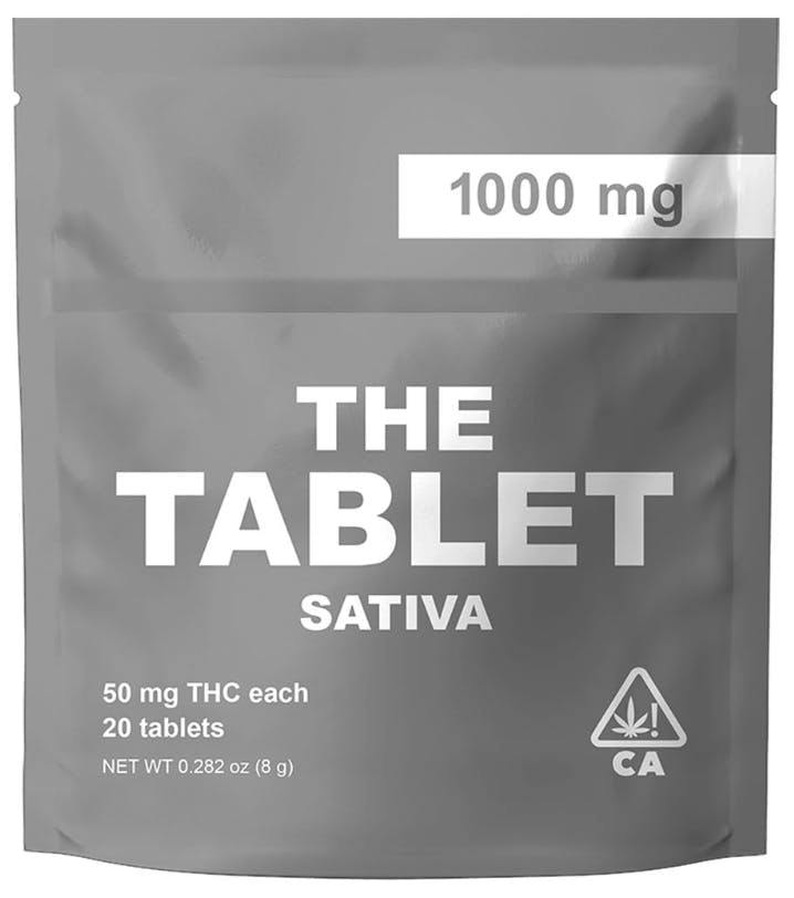 THE TABLET - THC CAPSULE - SATIVA 50MG 20PC - 1000MG