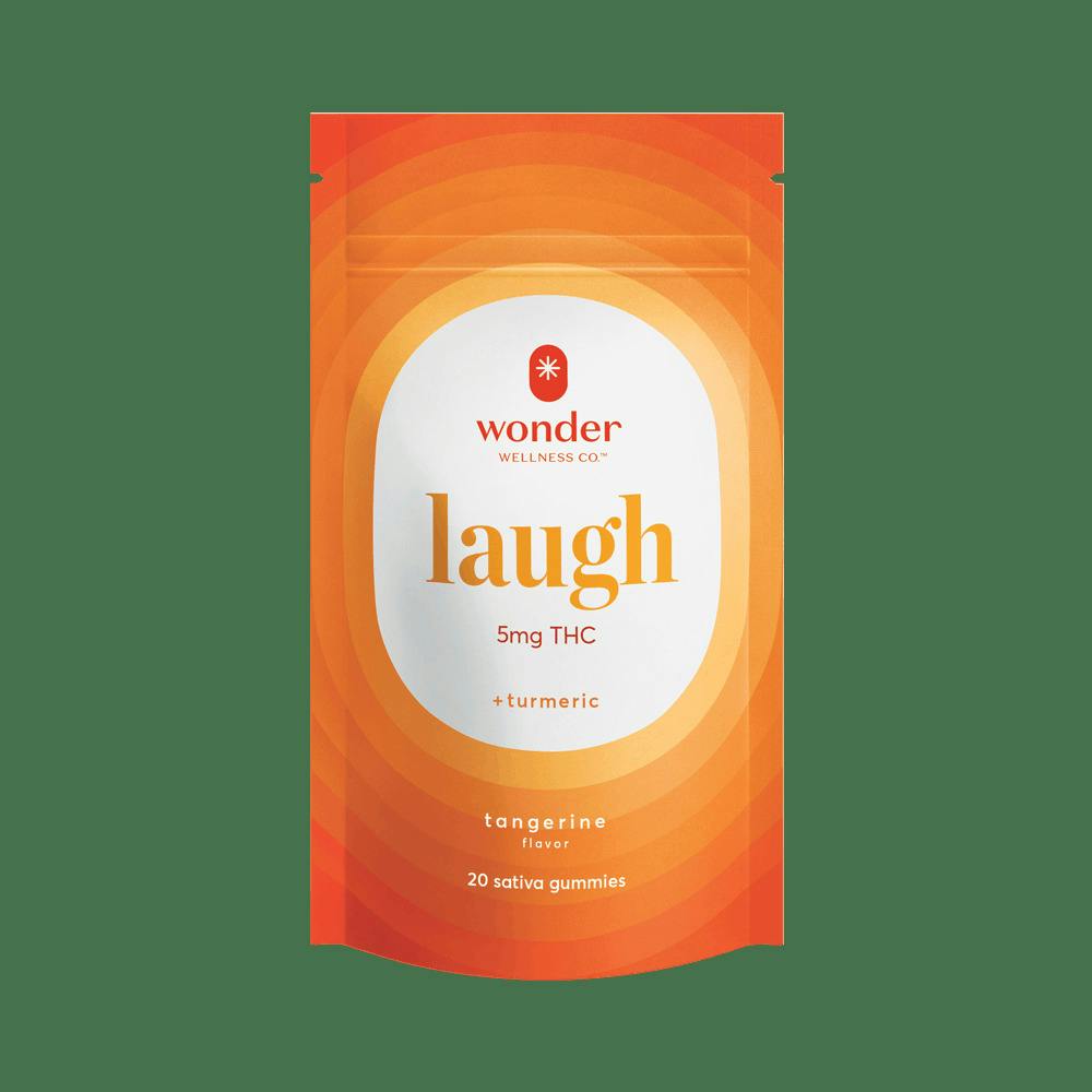 Wonder Laugh Tangerine Gummies (40 x 5mg)