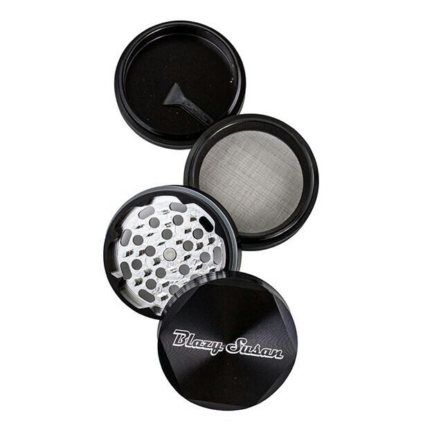 BZS 2.5" Aluminum Grinder - Black