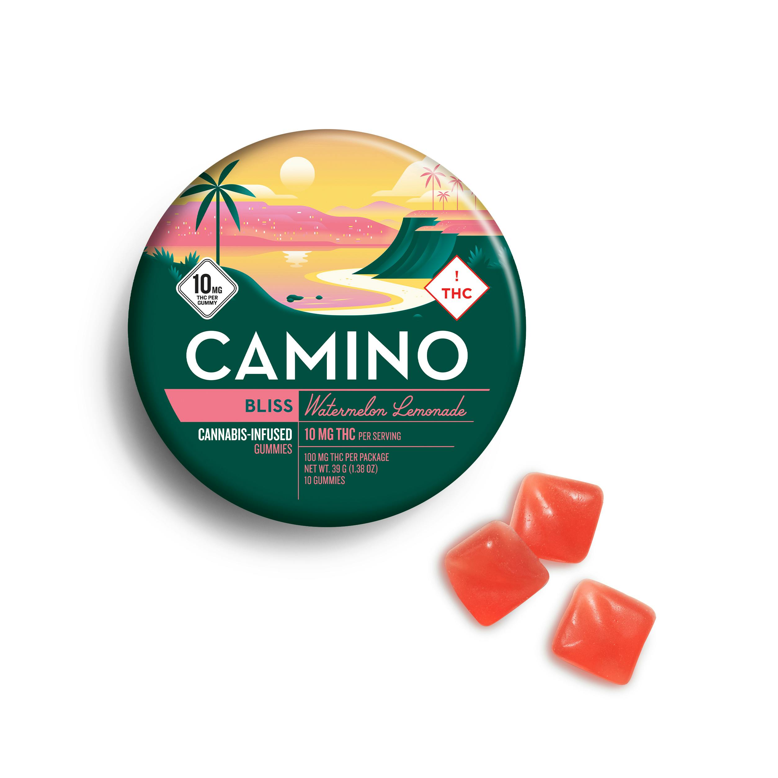 'Bliss' Watermelon Lemonade [10pk] (100mg THC)