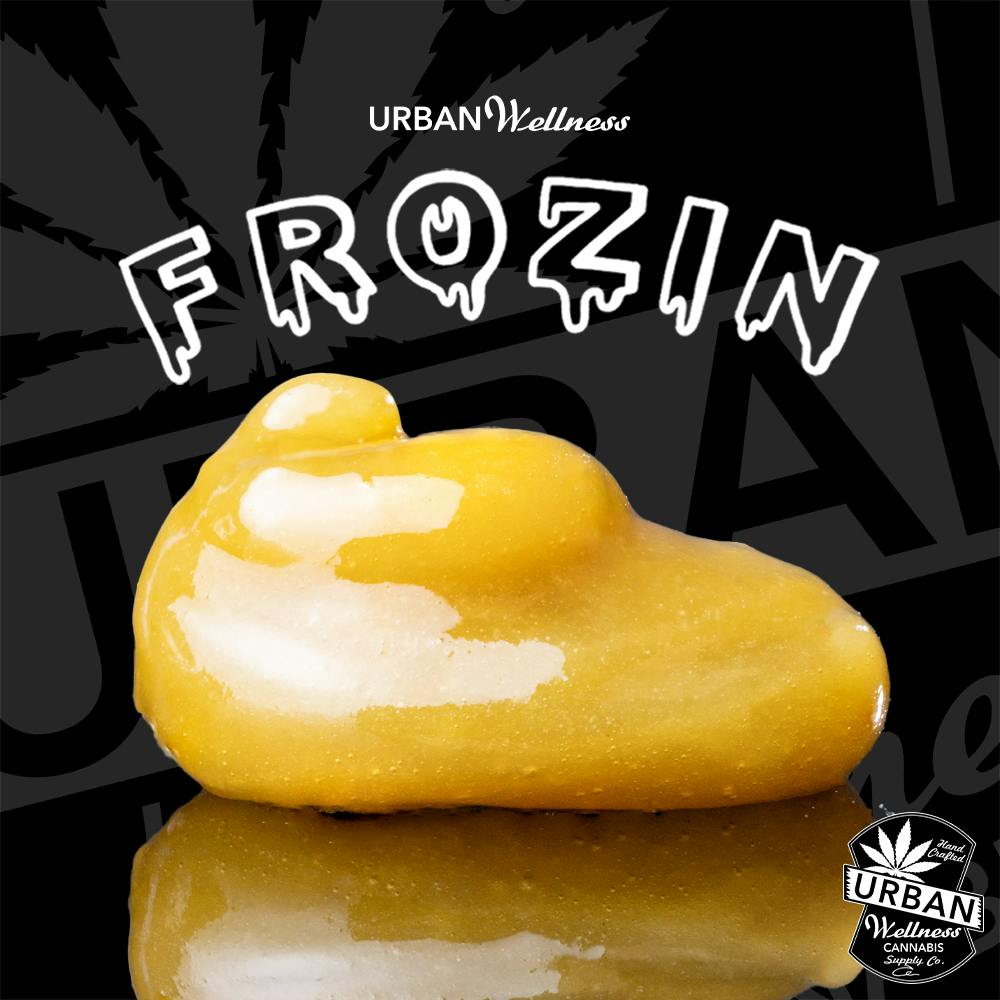 Carbon Fiber - Live Rosin - 90-120u [2g] | Frozin - Frozin Jam Jar