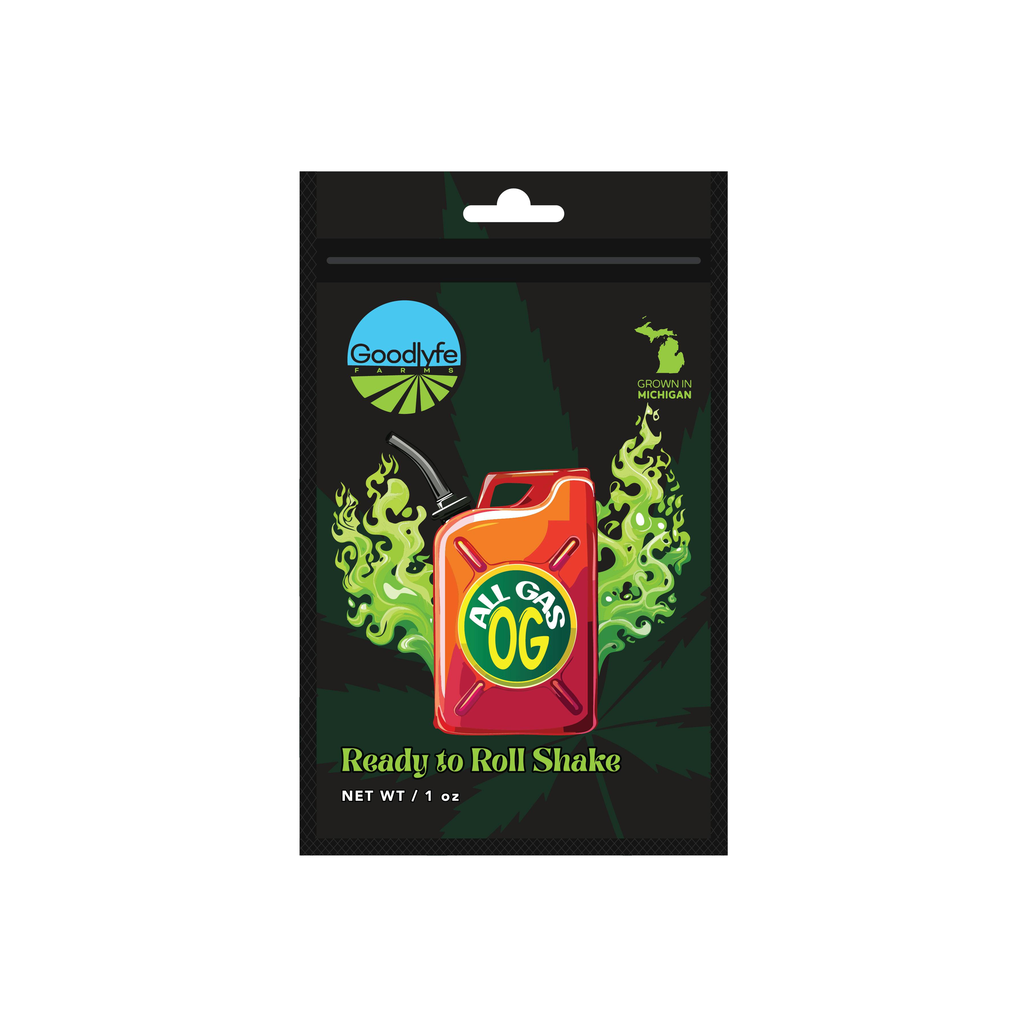 All Gas OG | Pre-Pack Ready To Roll Shake cannabis product
