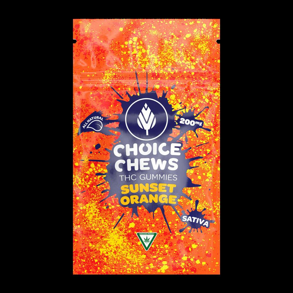 Sunset Orange | Soft Chew | 200mg (10pk) cannabis product