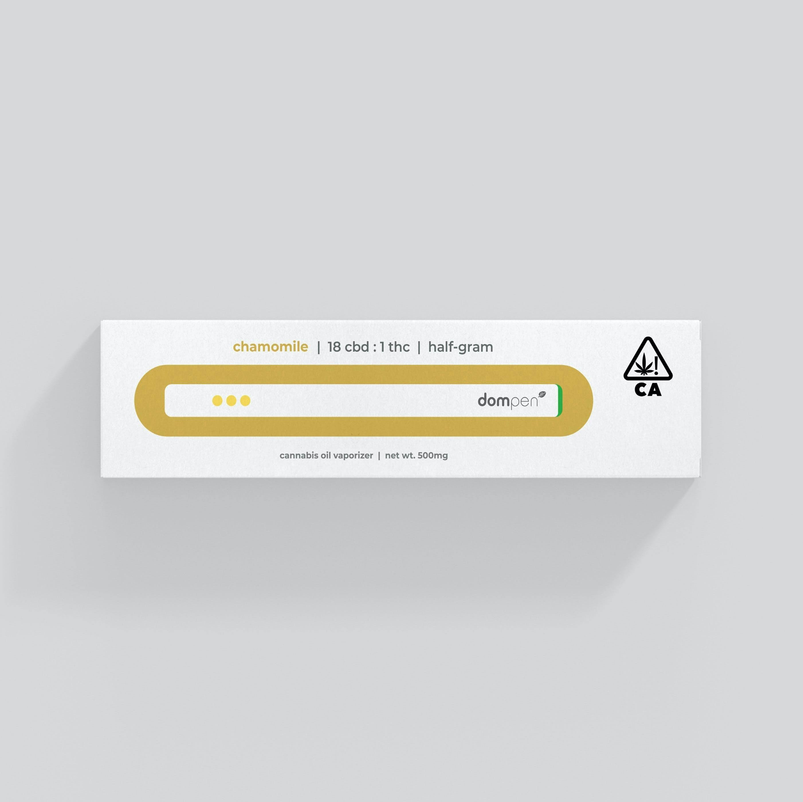 Dompen- Chamomile (CBD:THC) Disposable 1g