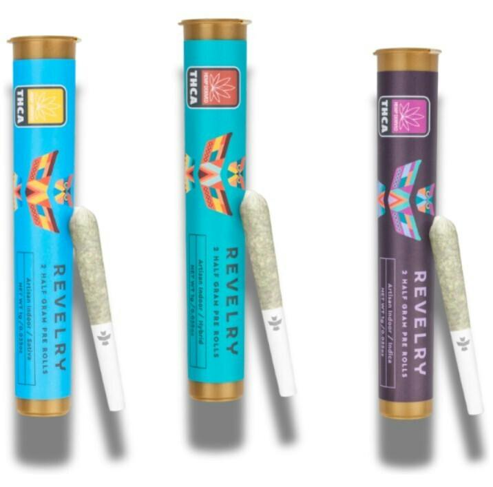 Revelry- Grape Breath 2PK Prerolls 1g (I)