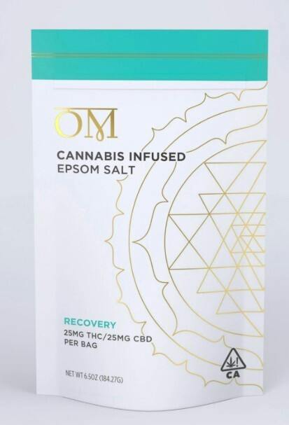 OM- RECOVERY BATH EPSOM SALT 100mg