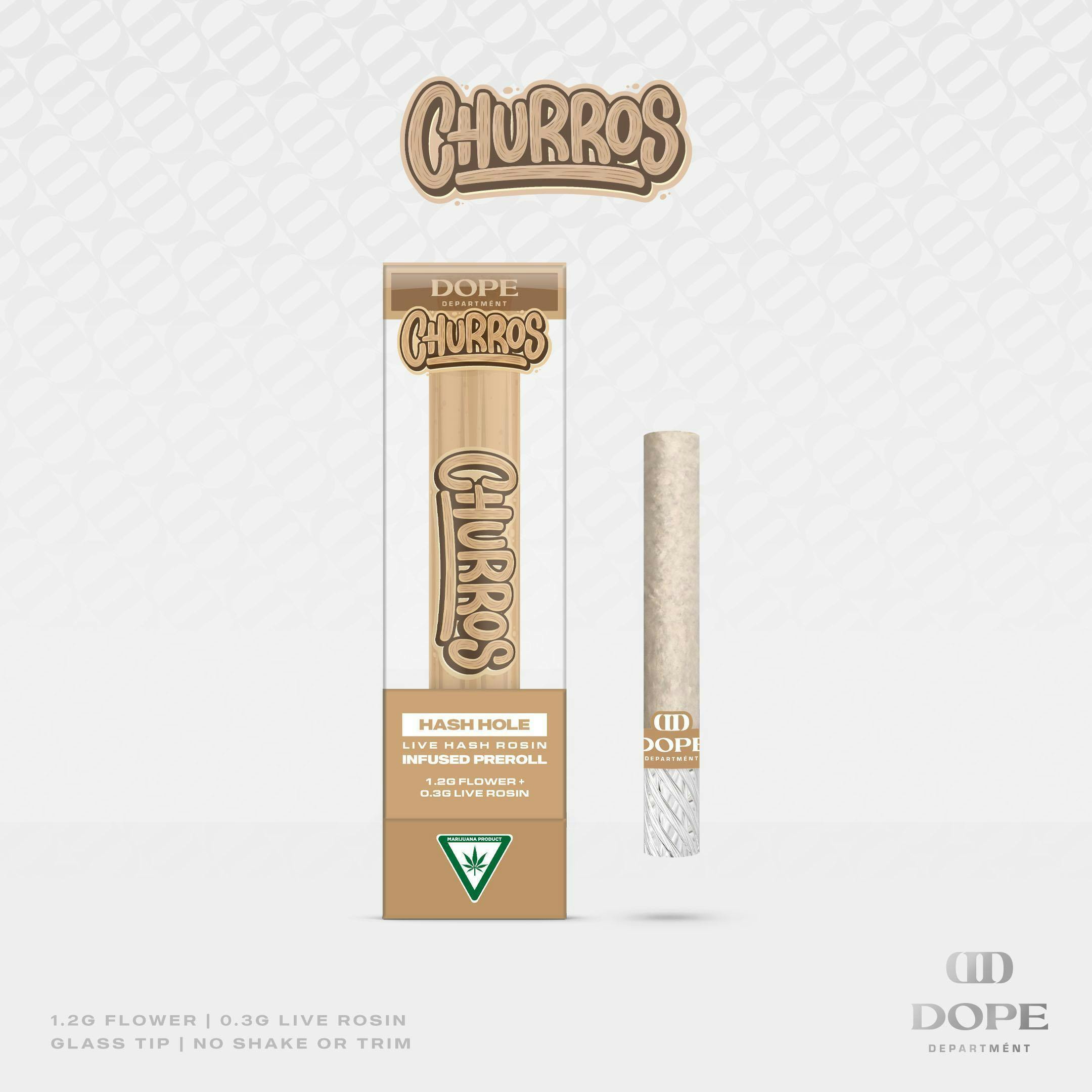 Dope Department | 1.5g Churro Hash Hole | OG