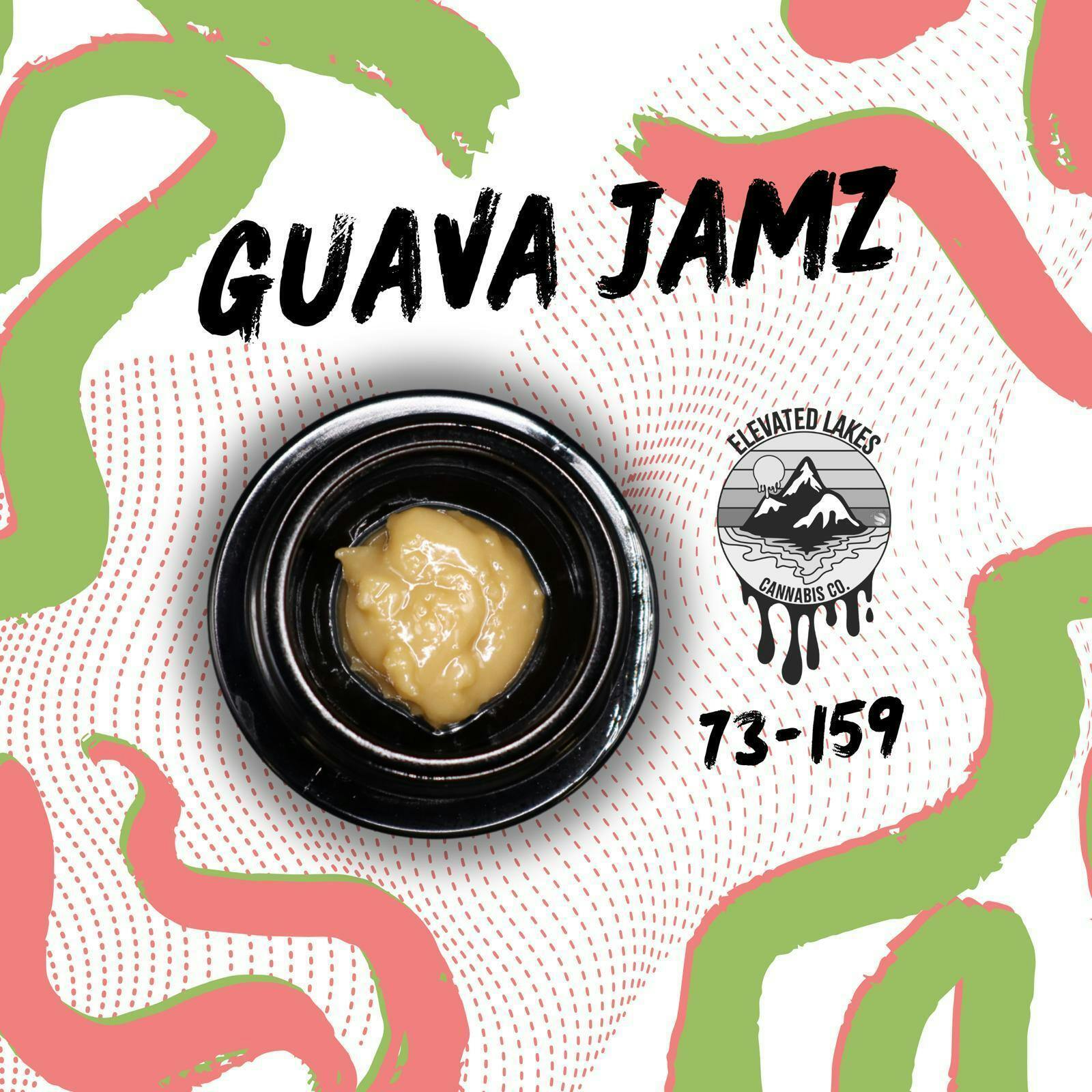 Elevated lakes | 1g Live Rosin | Guava Jamz