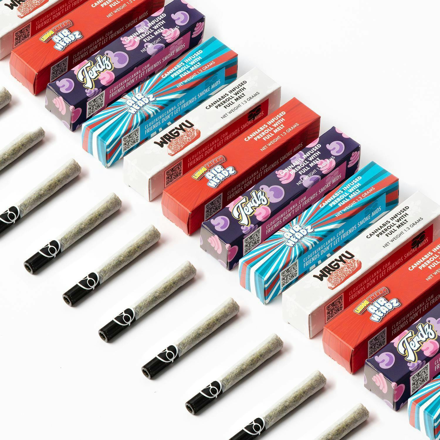 Clout King - 1.3g Infused Full Melt Pre Roll - Hood Snacks