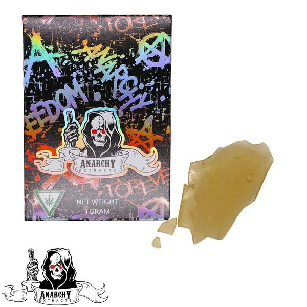Anarchy | 1g Shatter | Blueberry Zyrup