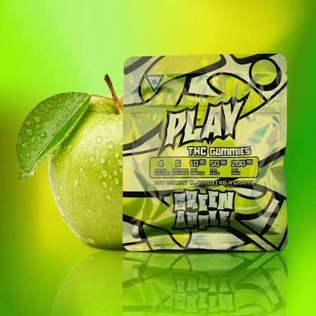 Play | 200mg Single Gummie | Lemon Lime