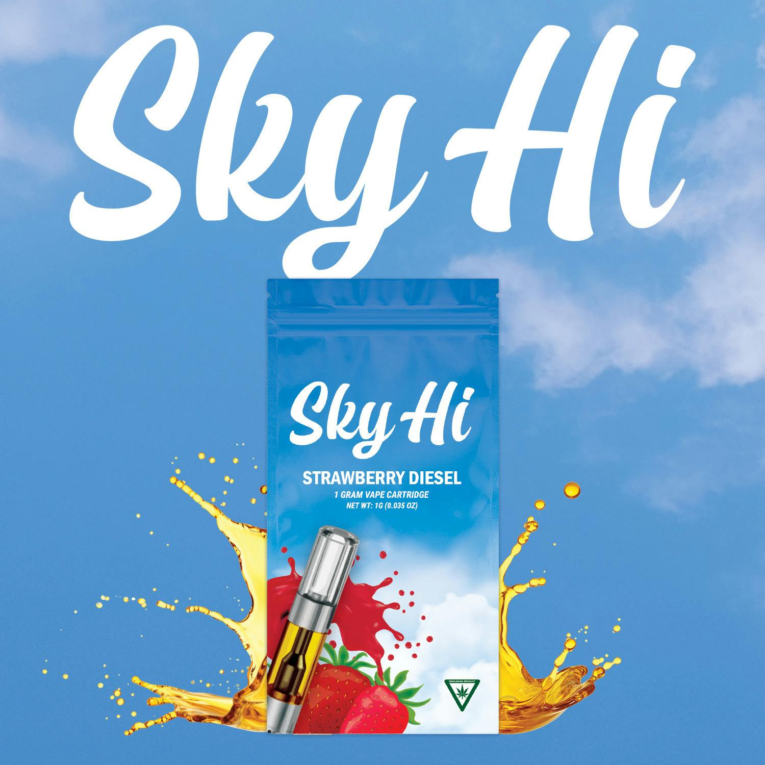 Sky Hi | 1g Cartridge | Strawberry Diesel