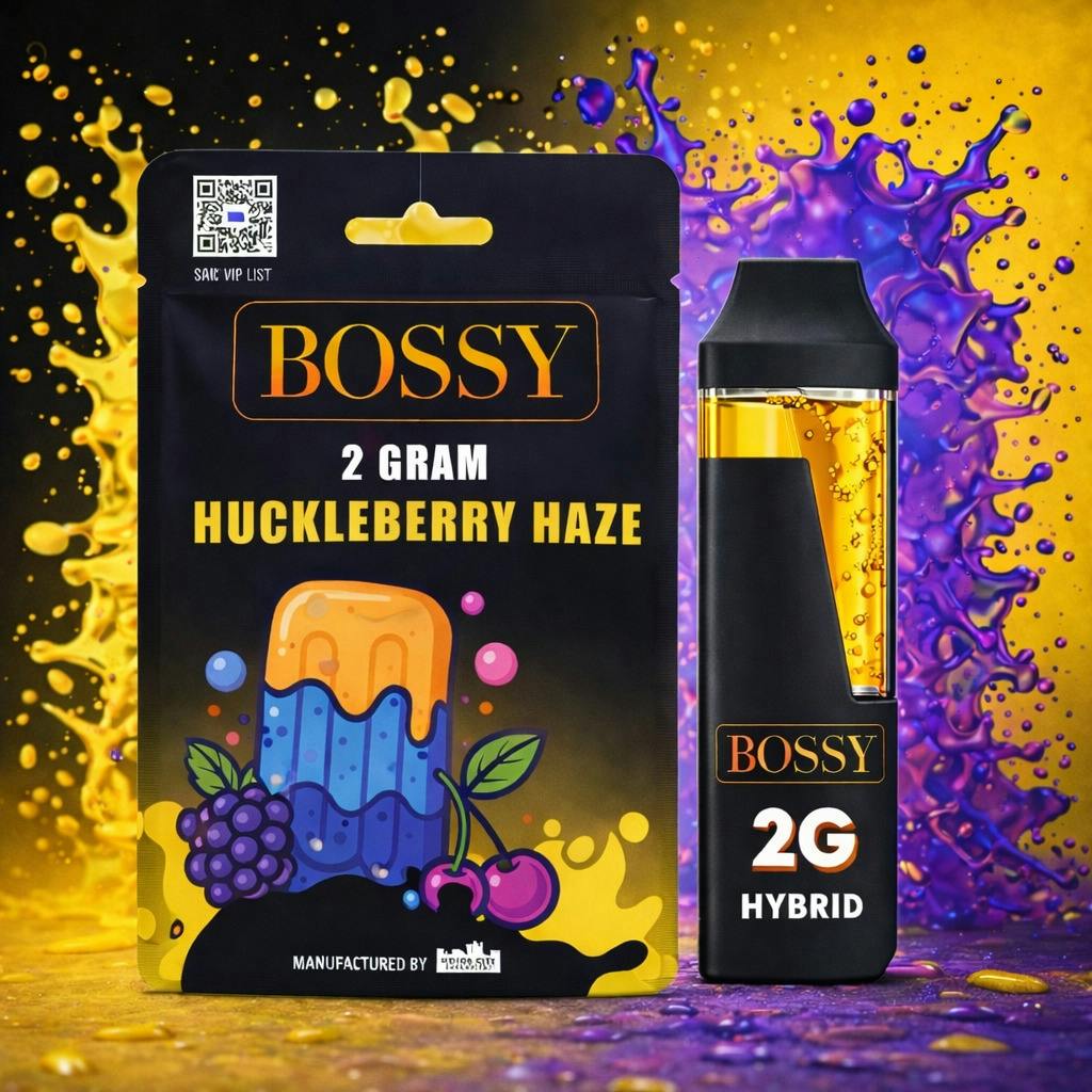 Bossy | 2g Disposable | Huckleberry Haze
