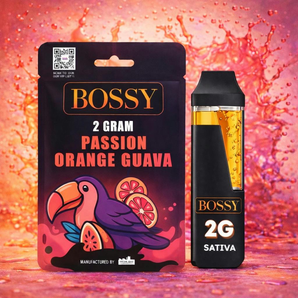 Bossy | 2g Disposable | Passion Orange Guava