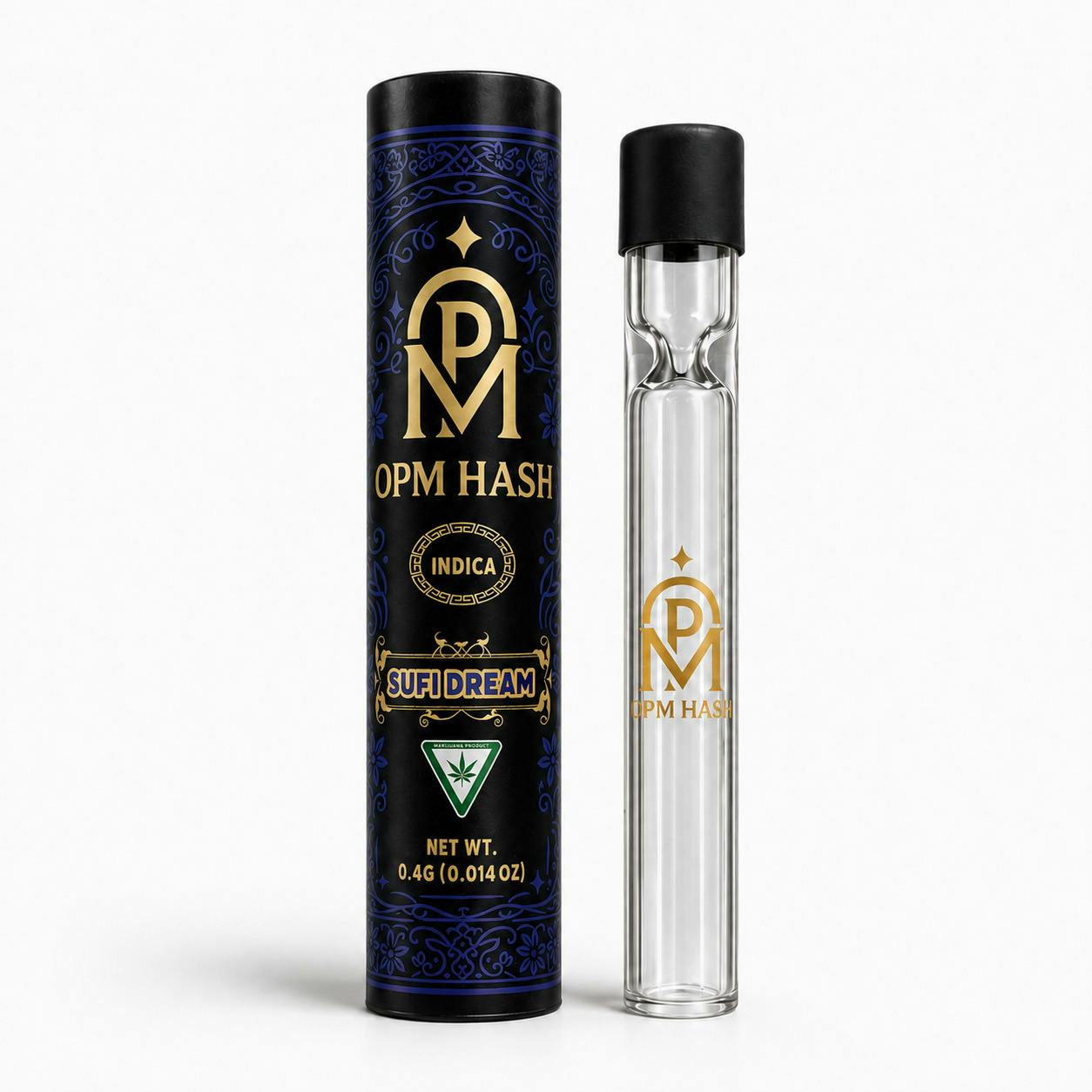 OPM HASH | .4g Preloaded Chillum | Sufi Dream