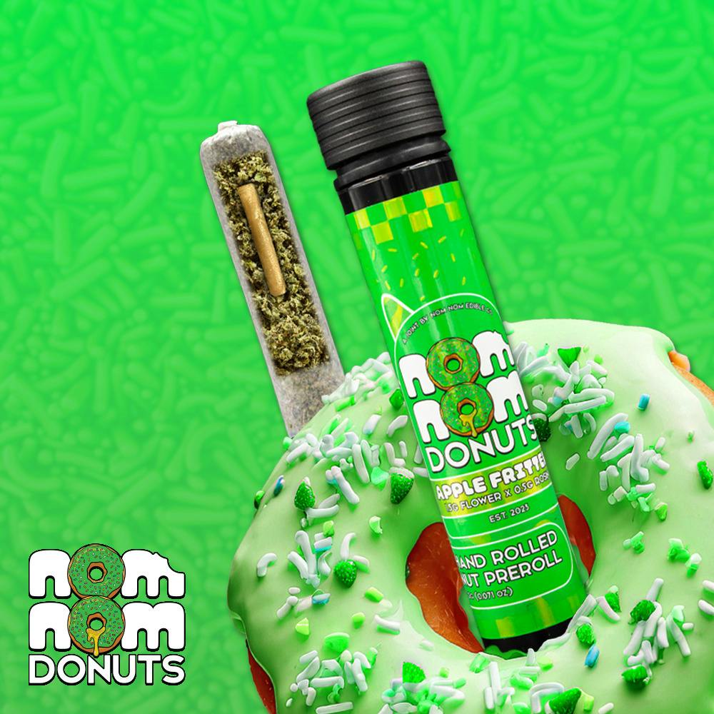 Nom Nom | 2g Hand Rolled Donut | Apple Fritter