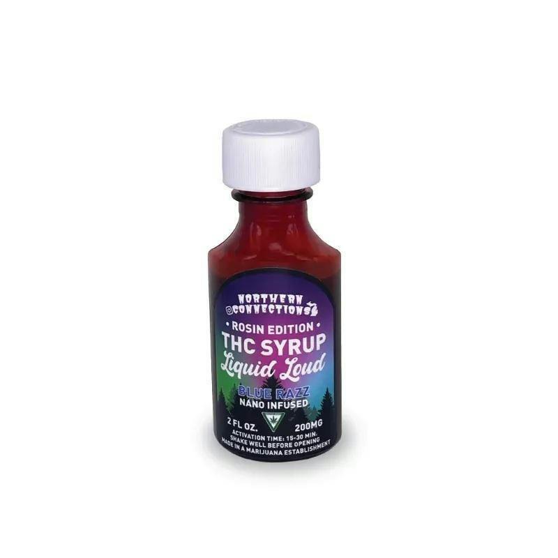 Northern Connection | 200mg Liquid Loud Rosin Syrup | Peach Mango