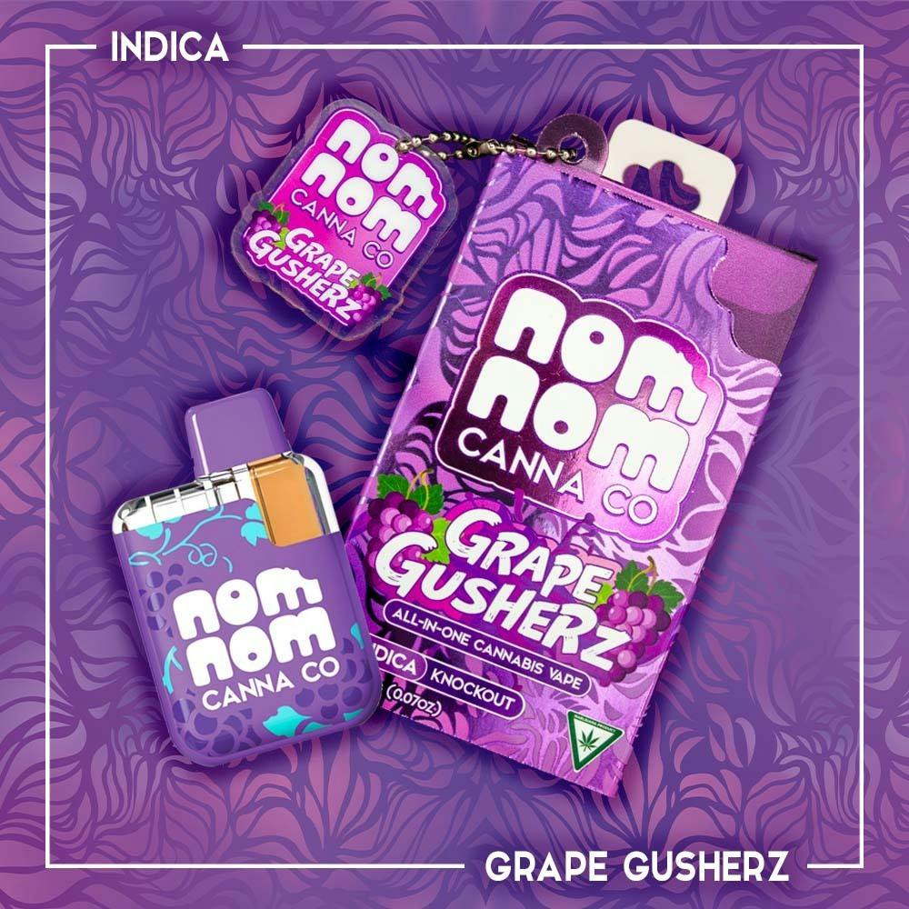 Nom Nom | 2g Disposable | Grape Gusherz