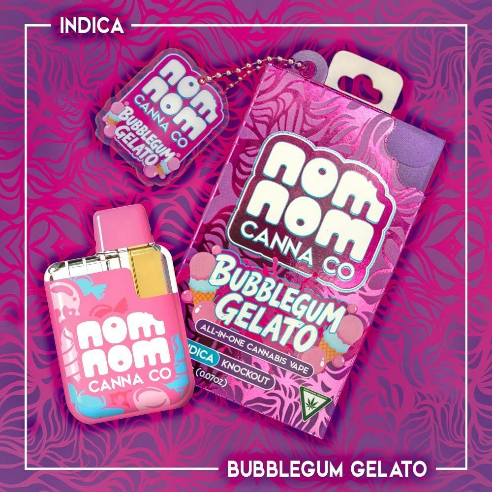 Nom Nom | 2g Disposable | Bubblegum Gelato