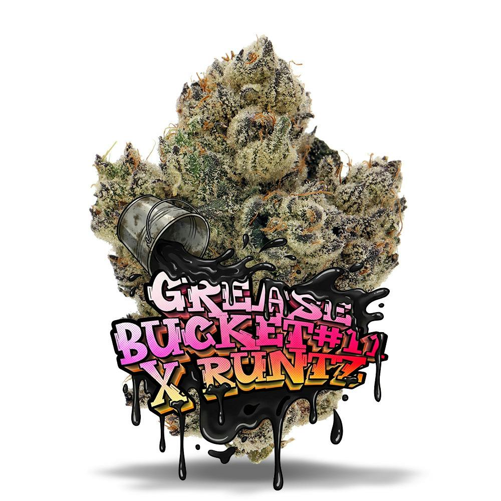 Grease Bucket #11 x Runtz - 1/8 oz Premium Flower